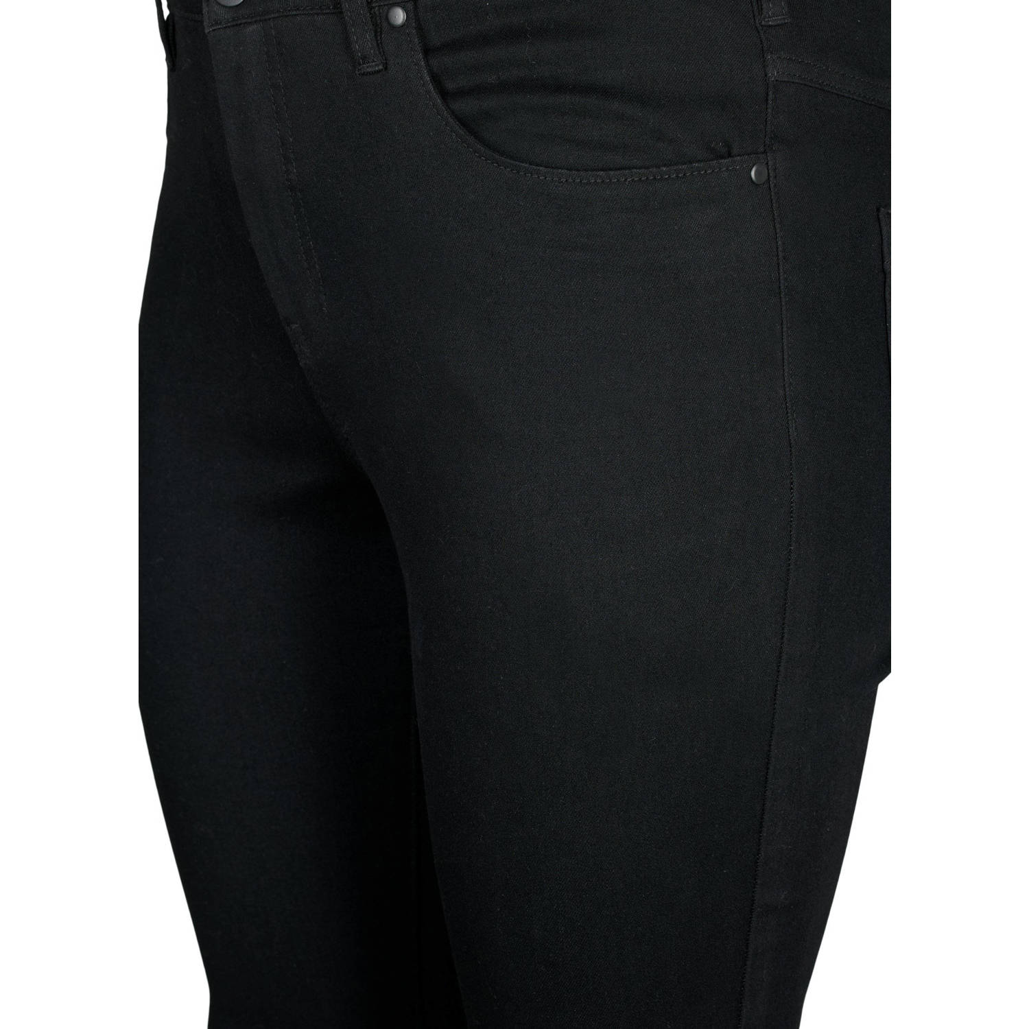 Zizzi high waist skinny jeans zwart