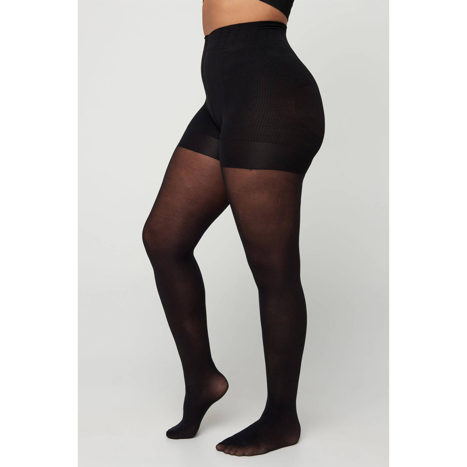 Zizzi panty push up 40 denier zwart