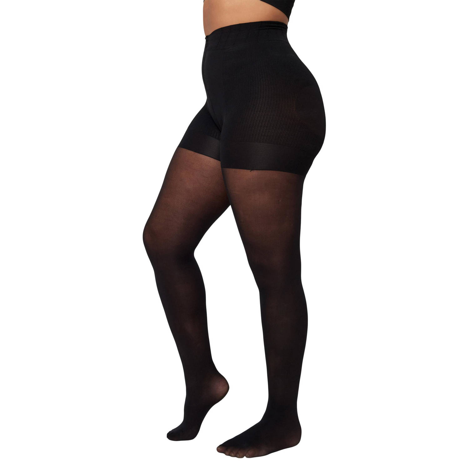 Zizzi panty push up 40 denier zwart