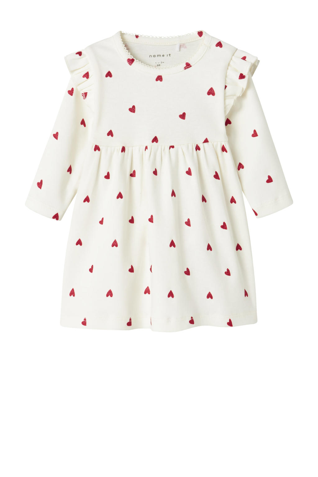 Name It Baby-Mädchen Shorts Bright White - Bio-Baumwolle Größe 56