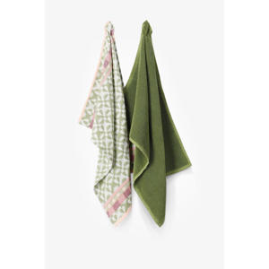 thee- en keukendoek (50x70 cm) (set van 2)