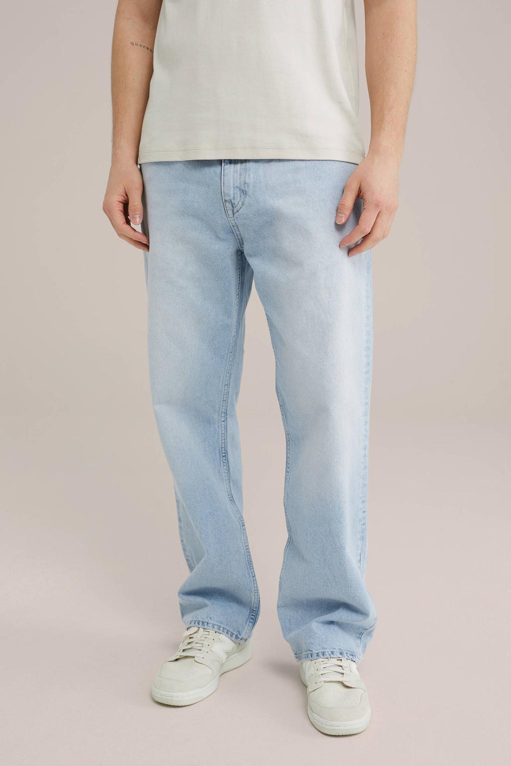 WE Fashion Blue Ridge loose fit jeans light denim
