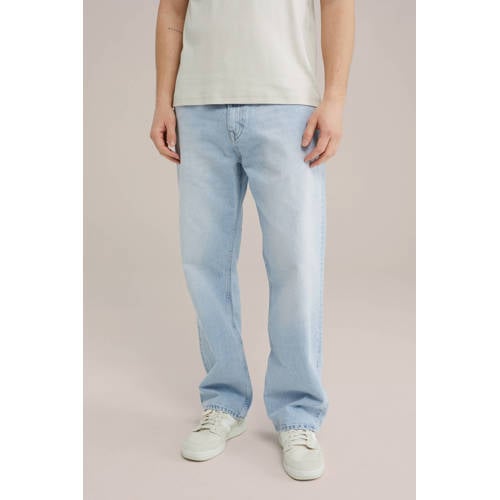WE Fashion Blue Ridge loose fit jeans light denim afbeelding