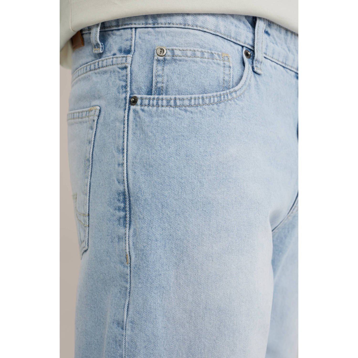 WE Fashion Blue Ridge loose fit jeans light denim