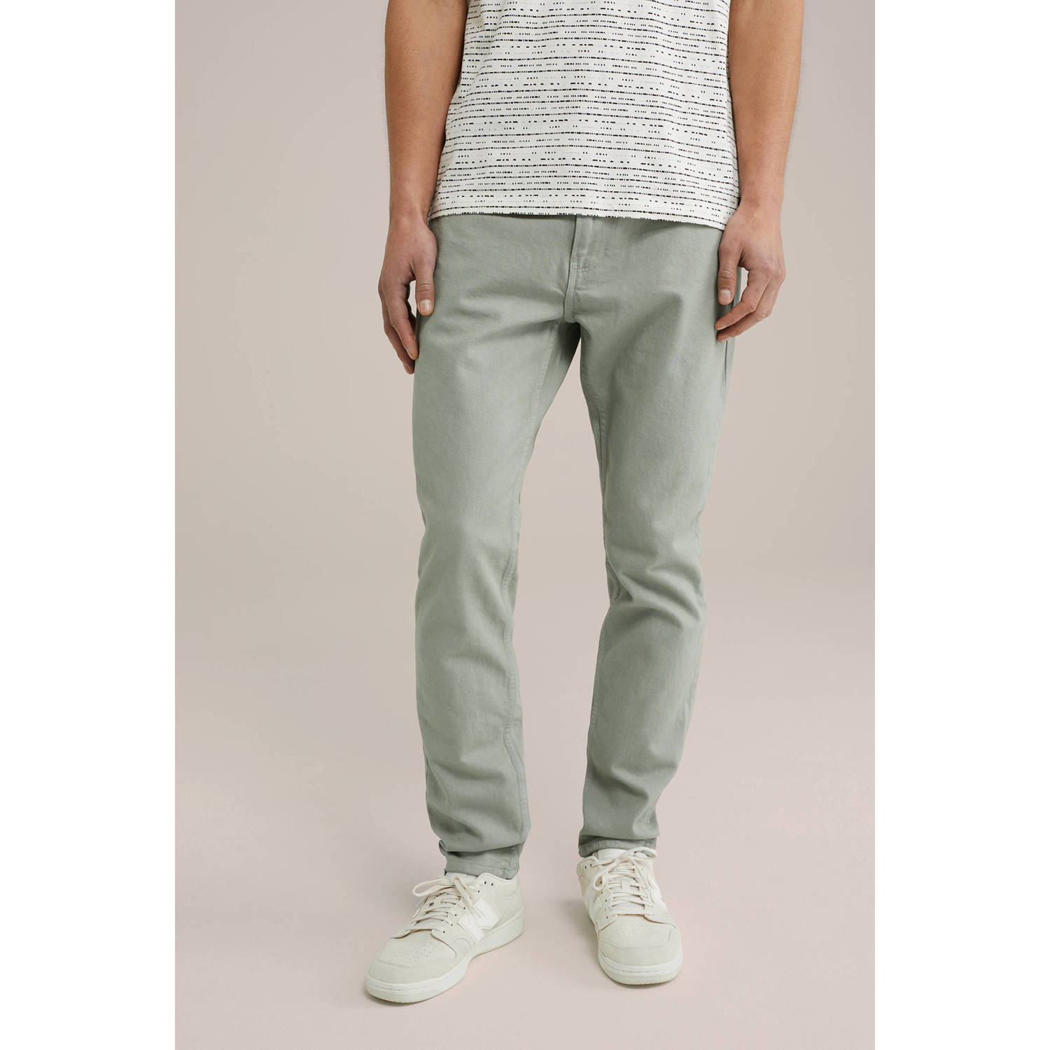 WE Fashion slim fit jeans shell grey