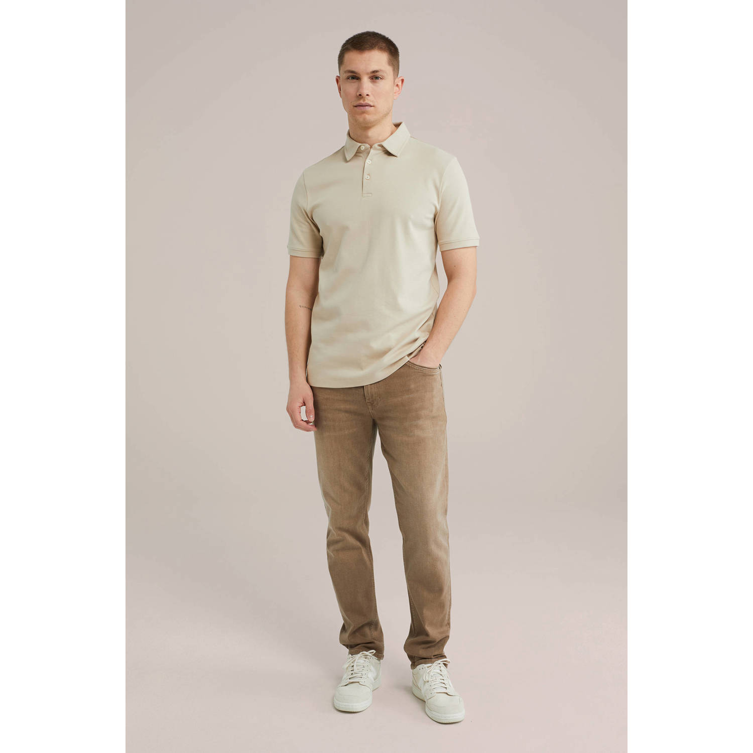 WE Fashion Blue Ridge Reilly regular fit jeans elephant grey