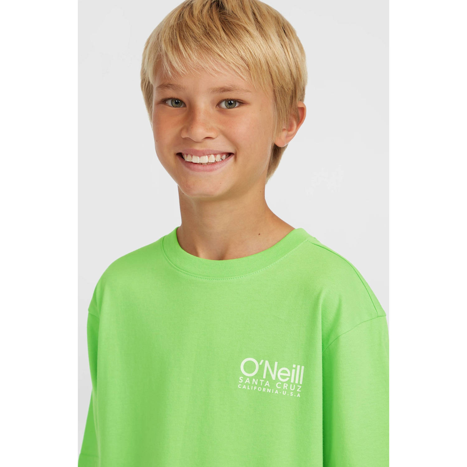 O'Neill T-shirt lichtgroen