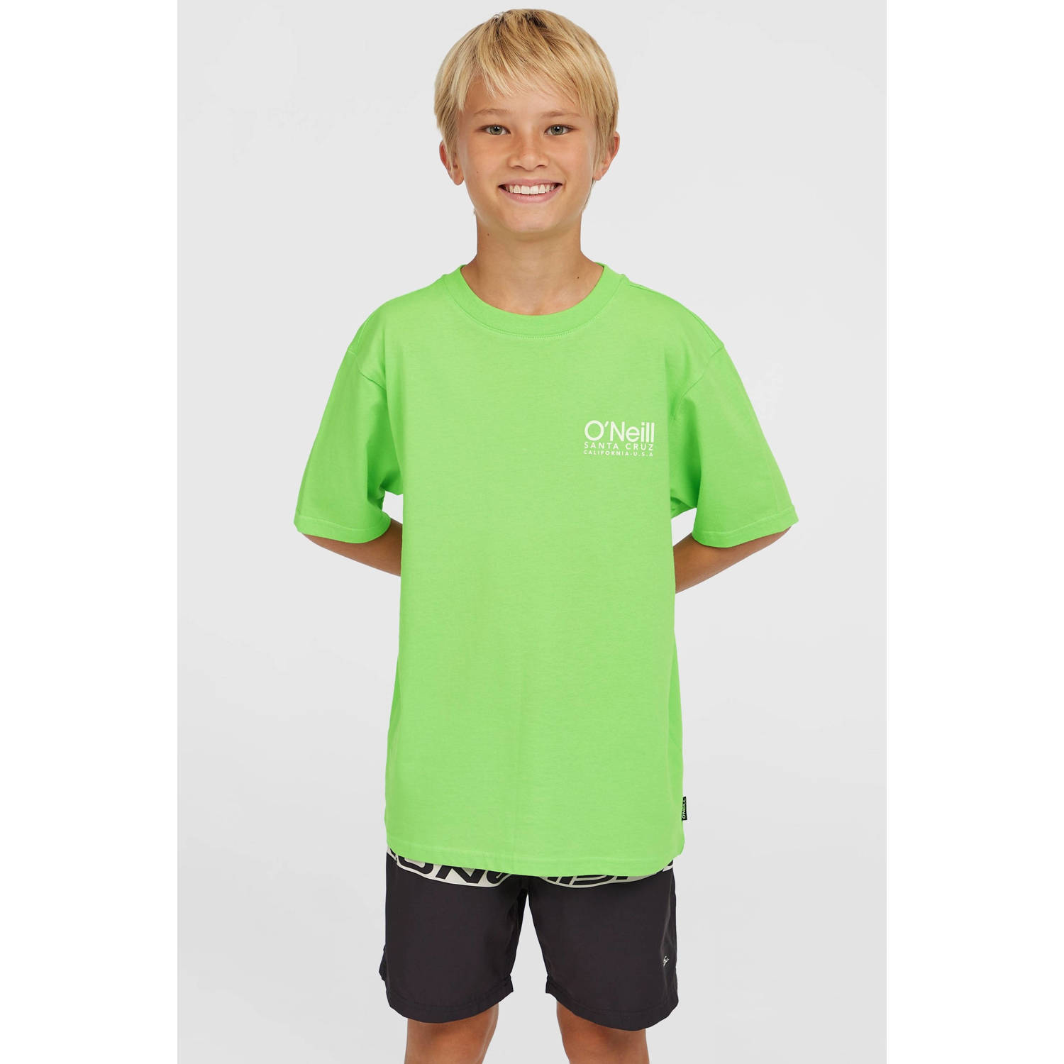 O'Neill T-shirt lichtgroen