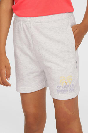 sweatshort lichtgrijs