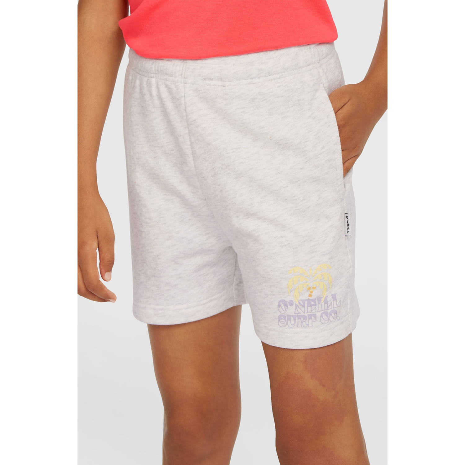 O'Neill sweatshort lichtgrijs