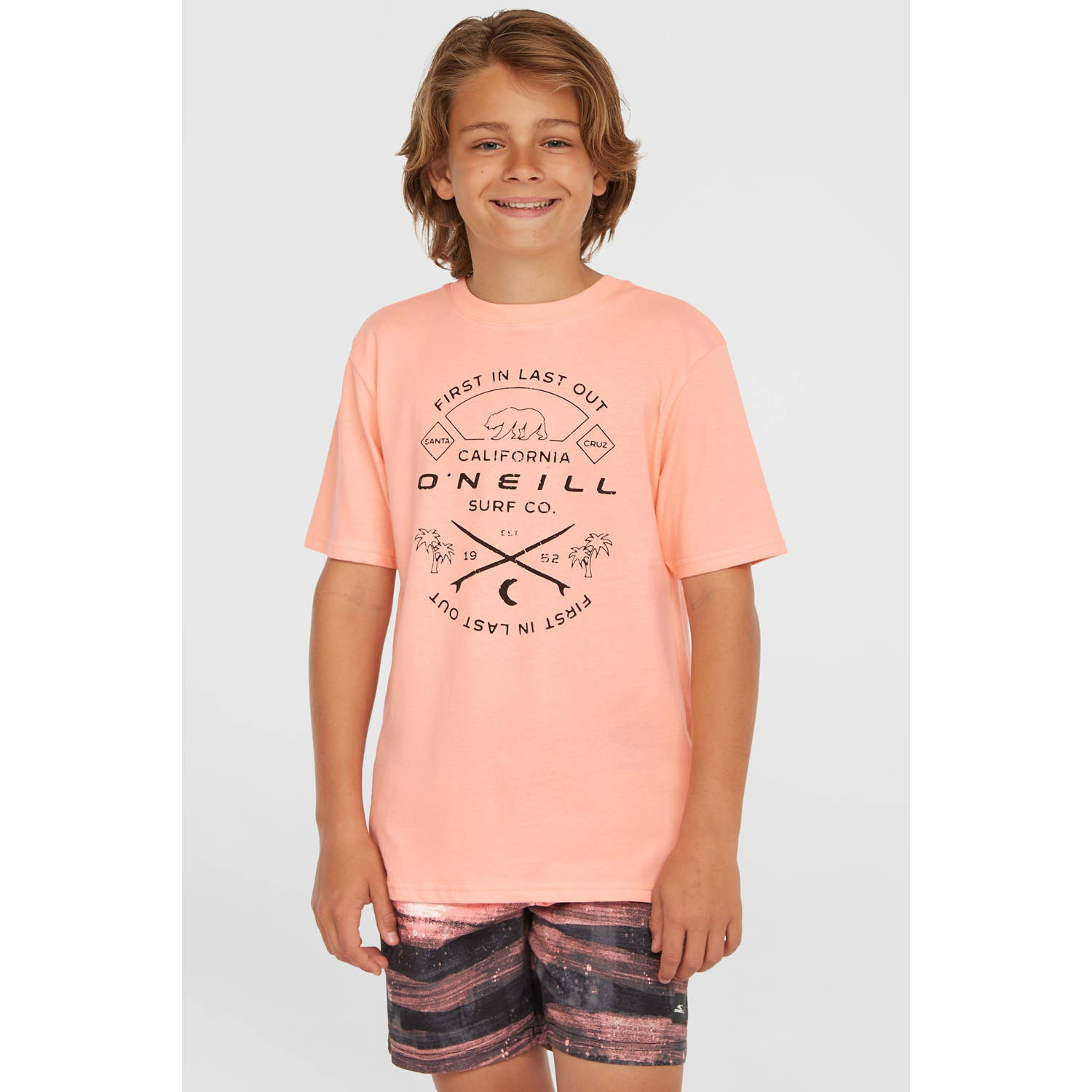 O'Neill T-shirt zalm