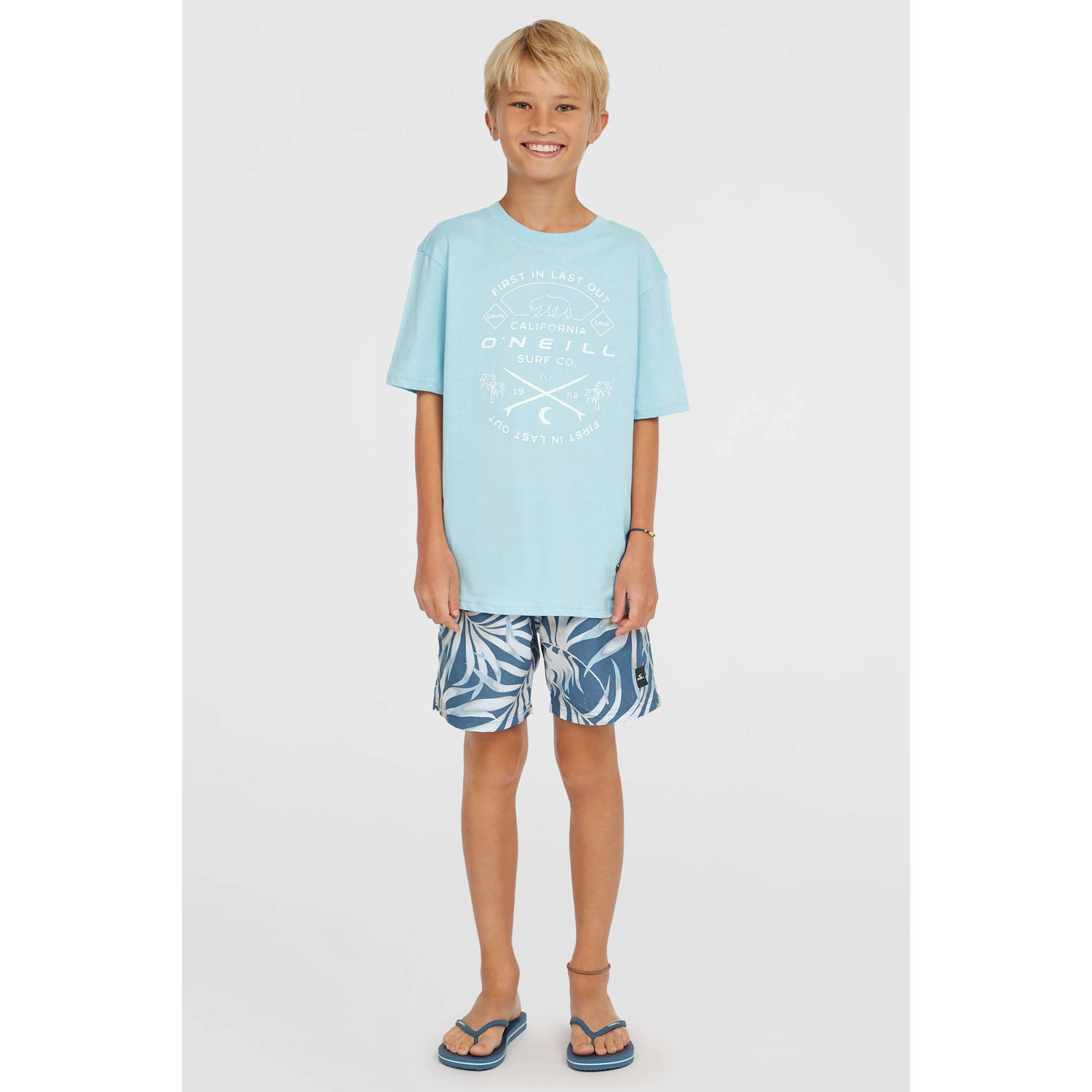 O'Neill T-shirt lichtblauw