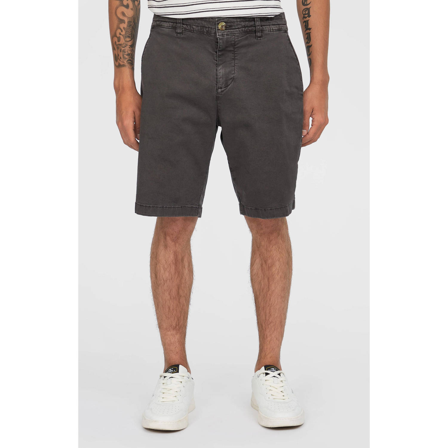 O'Neill denim regular chino short antraciet