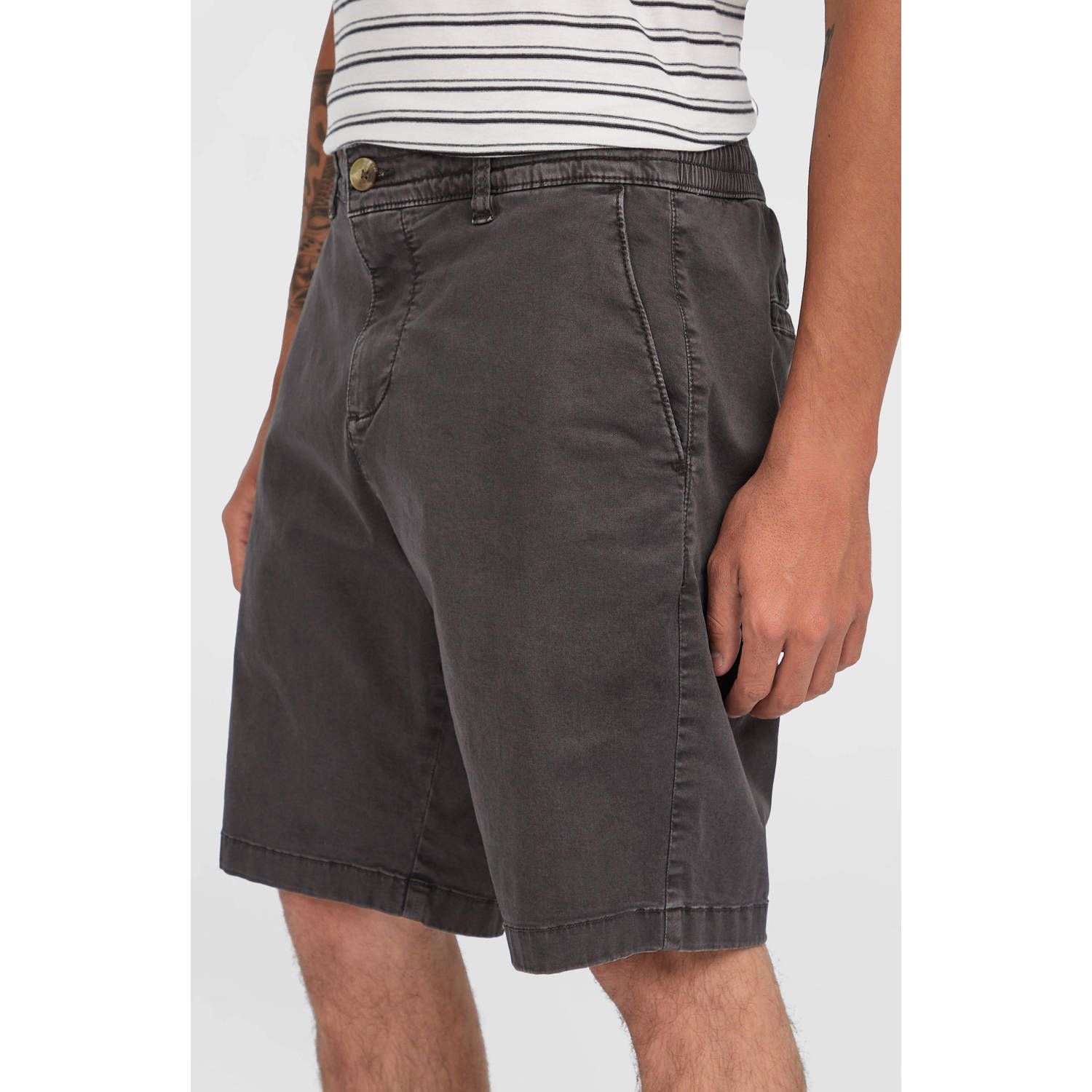 O'Neill denim regular chino short antraciet