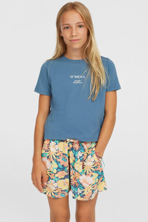 T-shirt grijsblauw