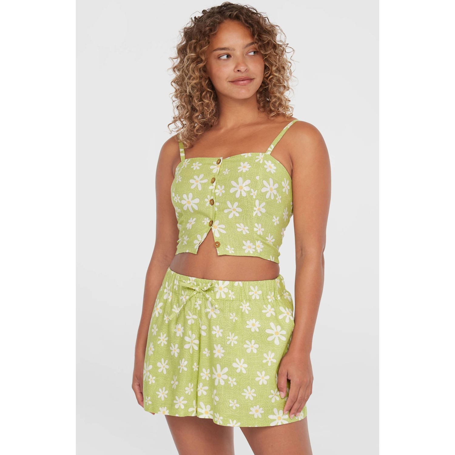 O'Neill regular waist casual short lichtgroen