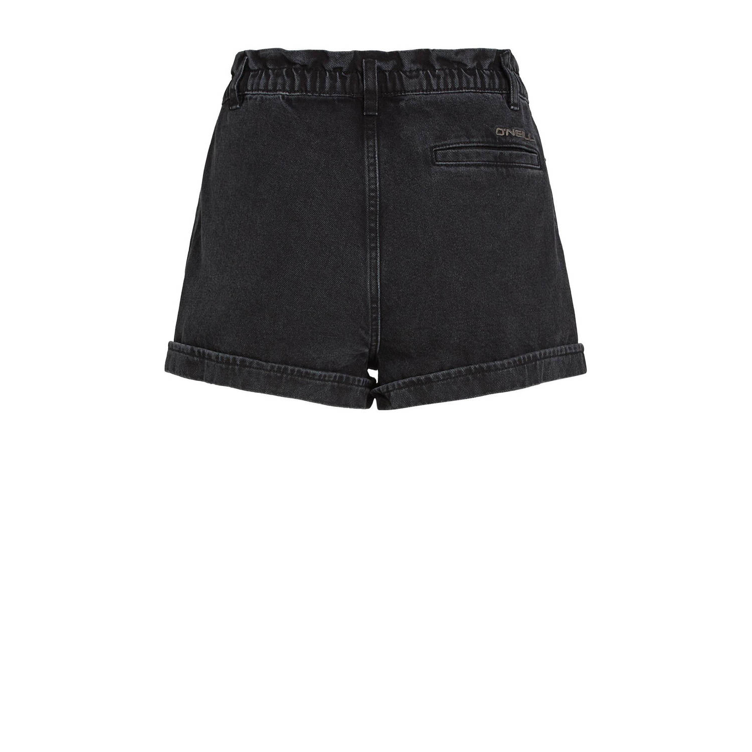O'Neill slim high waist denim short grey denim