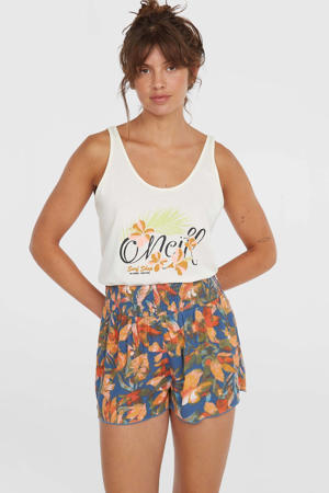 straight regular waist casual short multi