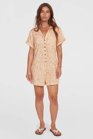 playsuit ecru/oranje