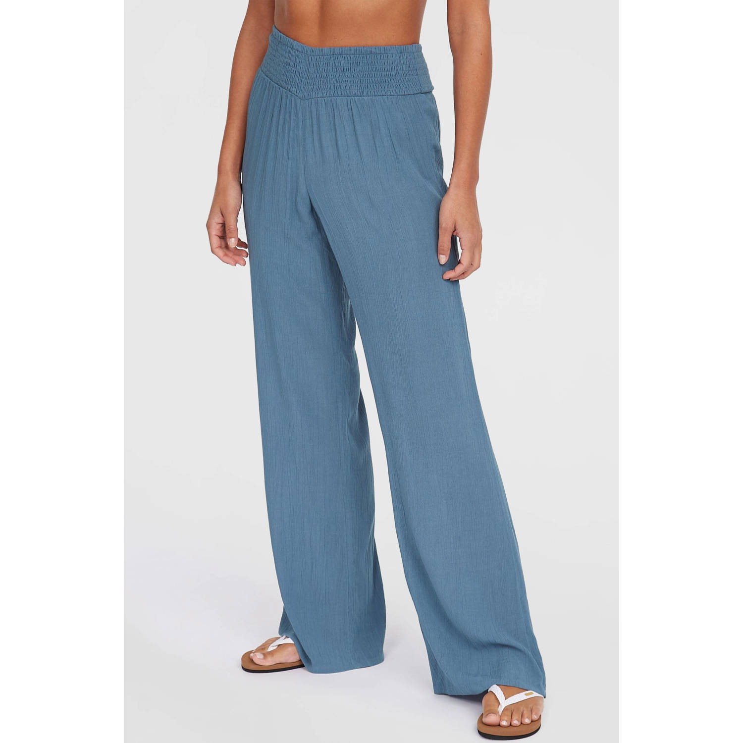 O'Neill straight regular waist broek blauw