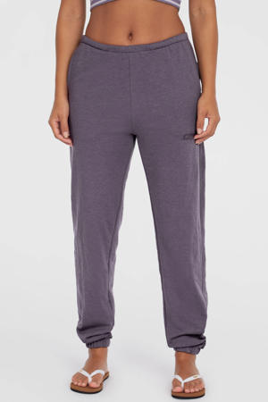 tapered regular waist sweatpant paars