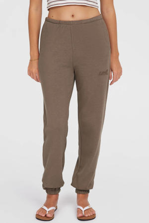 slim regular waist sweatpant bruin