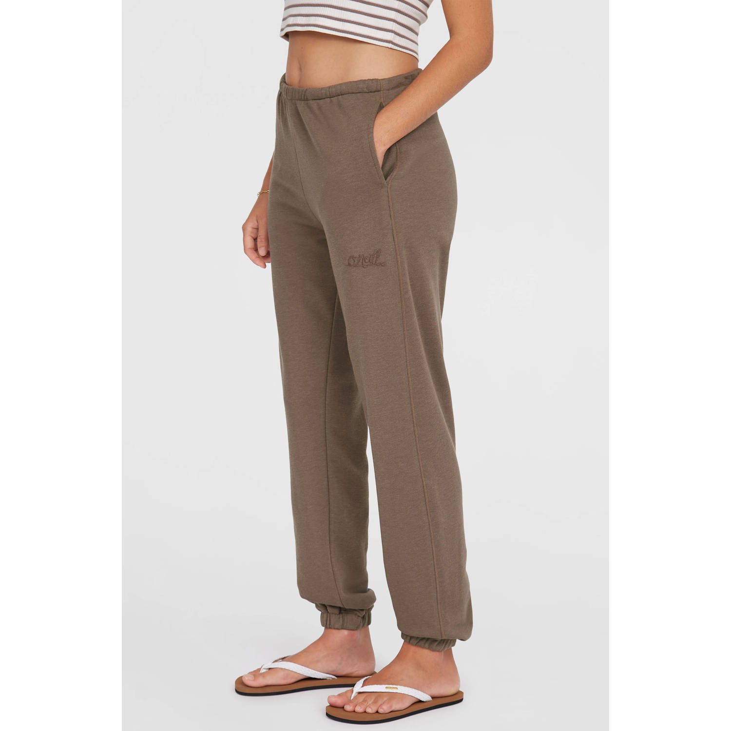 O'Neill slim regular waist sweatpant bruin