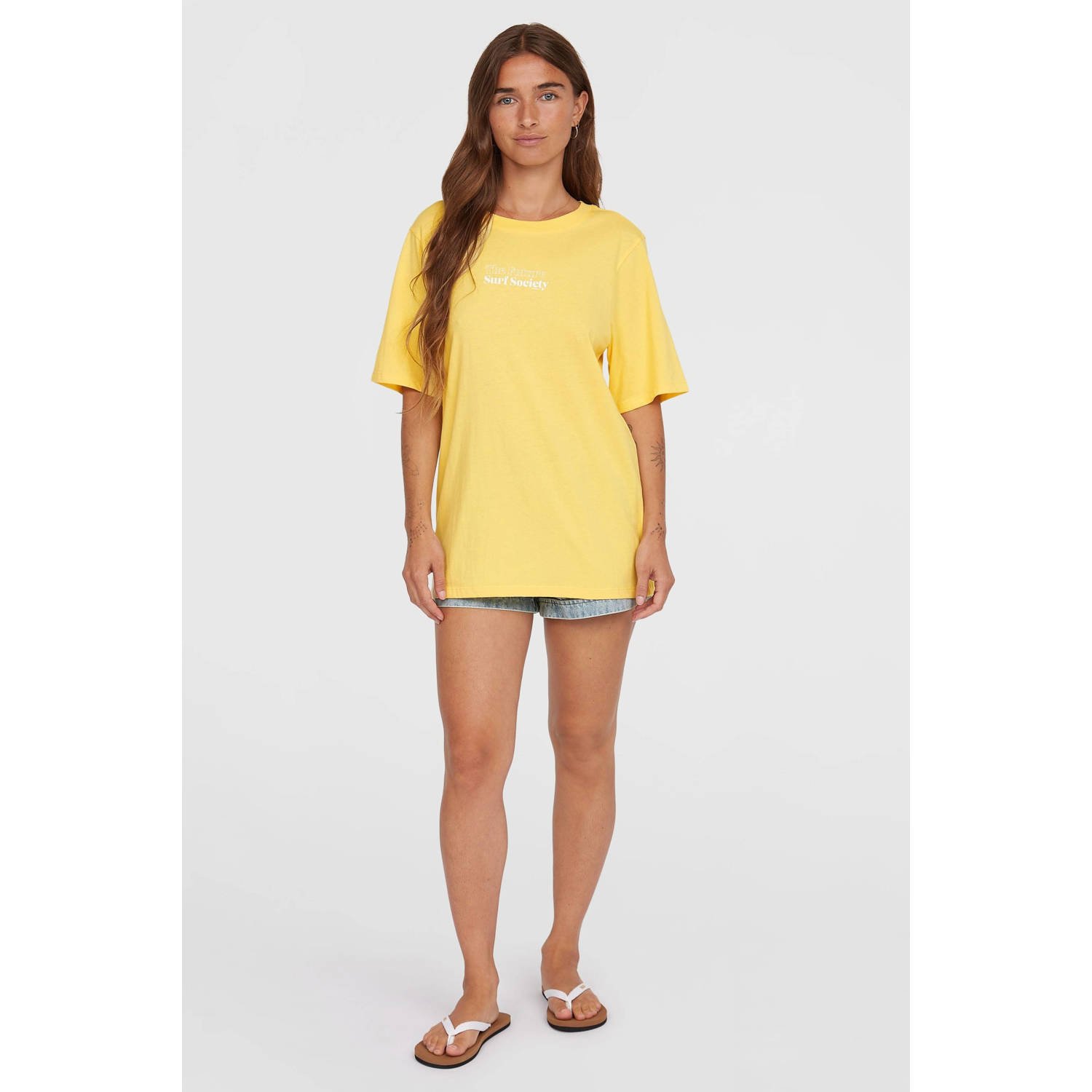 O'Neill T-shirt geel