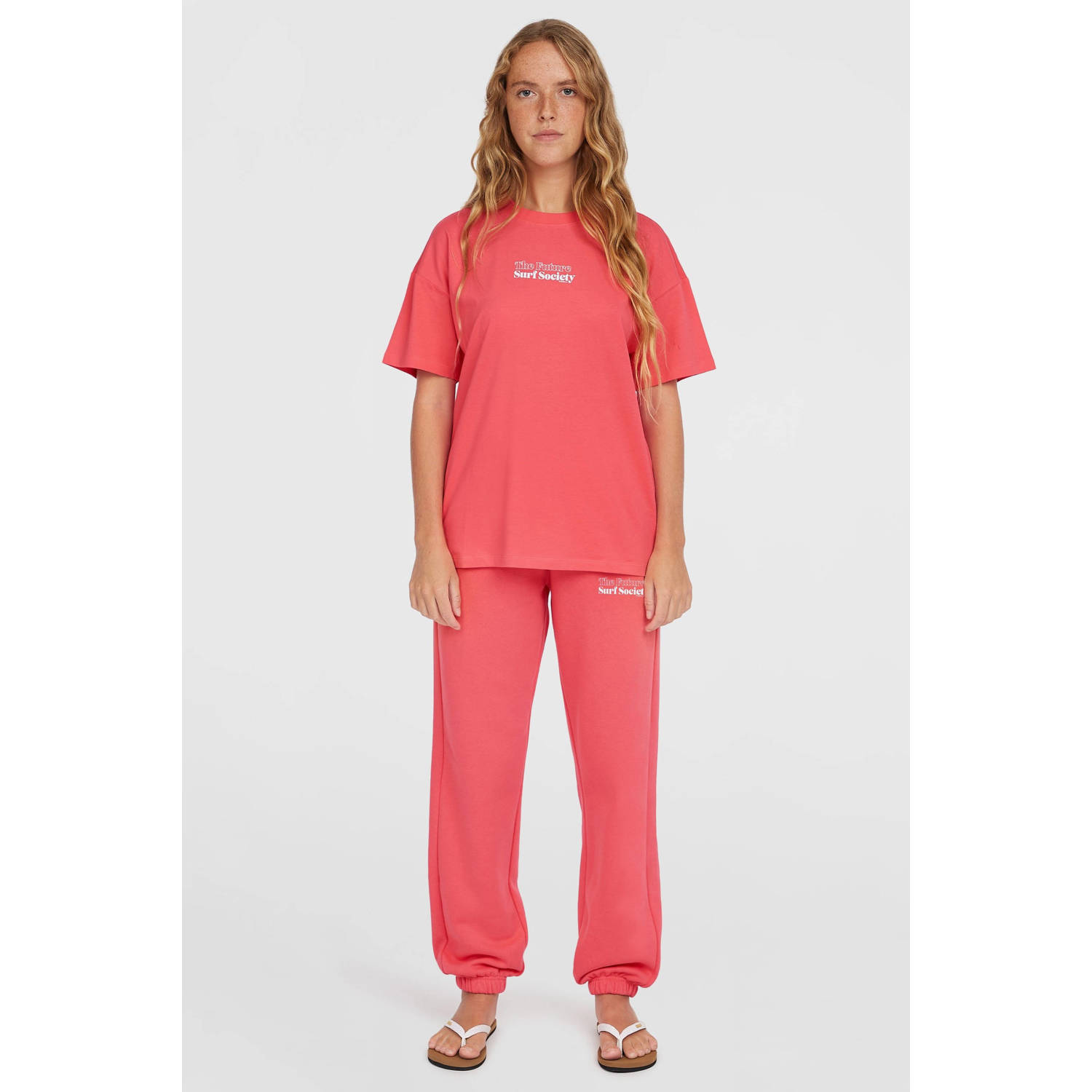 O'Neill T-shirt koraalrood