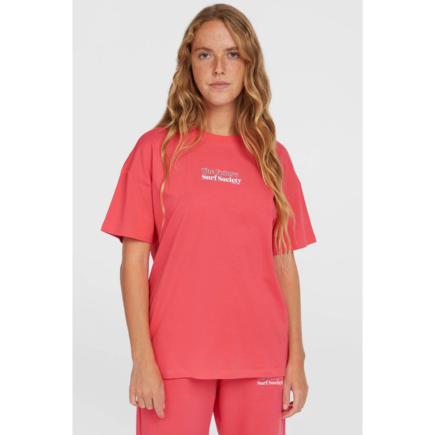 O'Neill T-shirt koraalrood