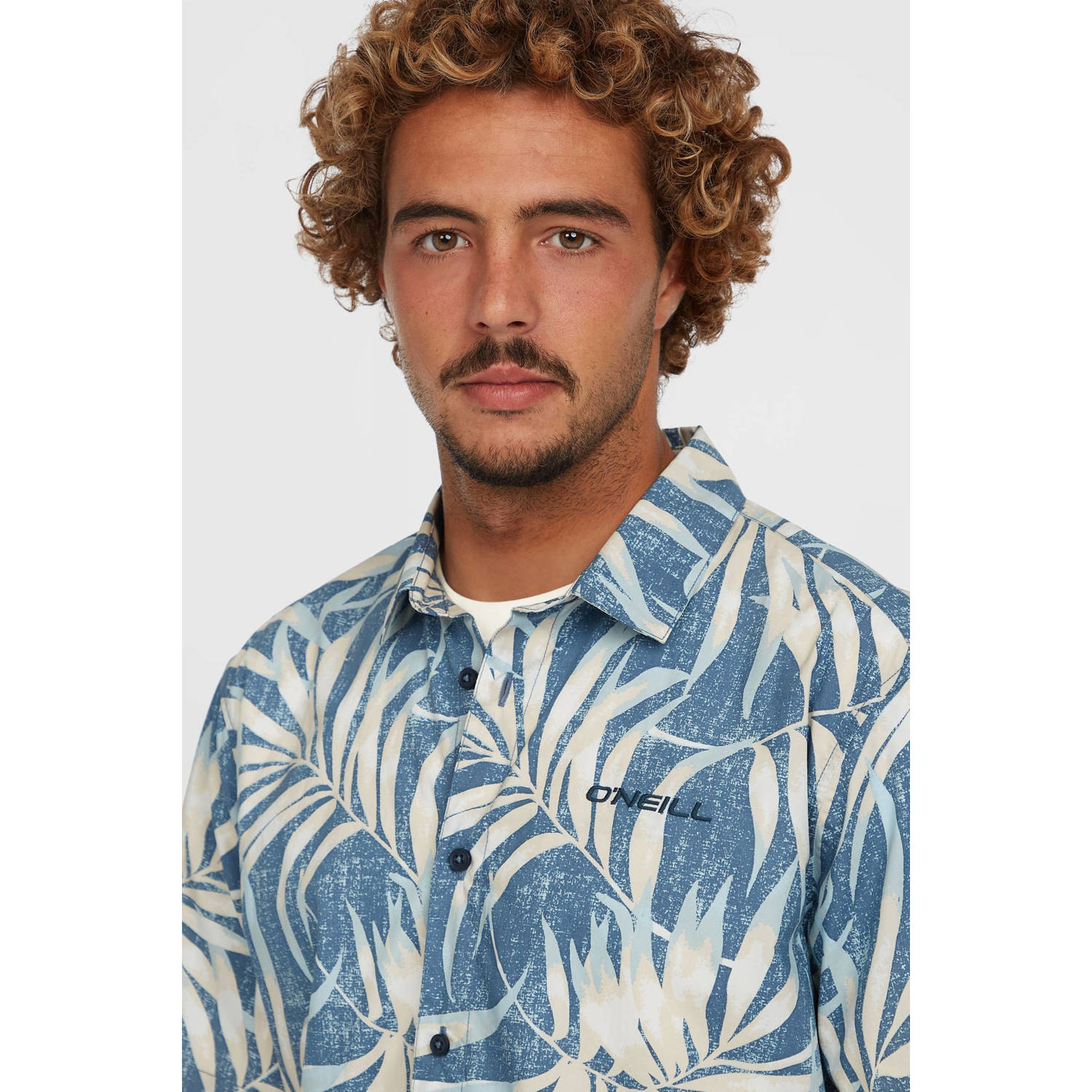 O'Neill casual overhemd blauw