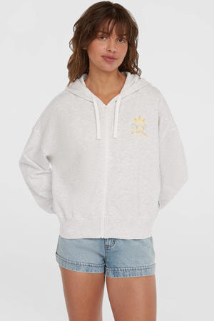 sweatvest lichtgrijs