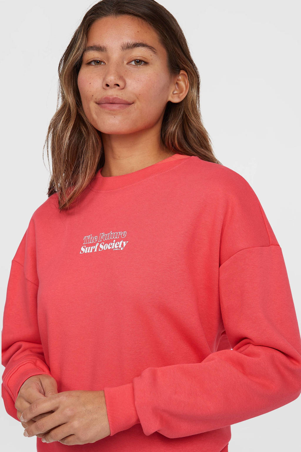 Orchidays Casual sweatshirt met ronde hals voor dames, lange