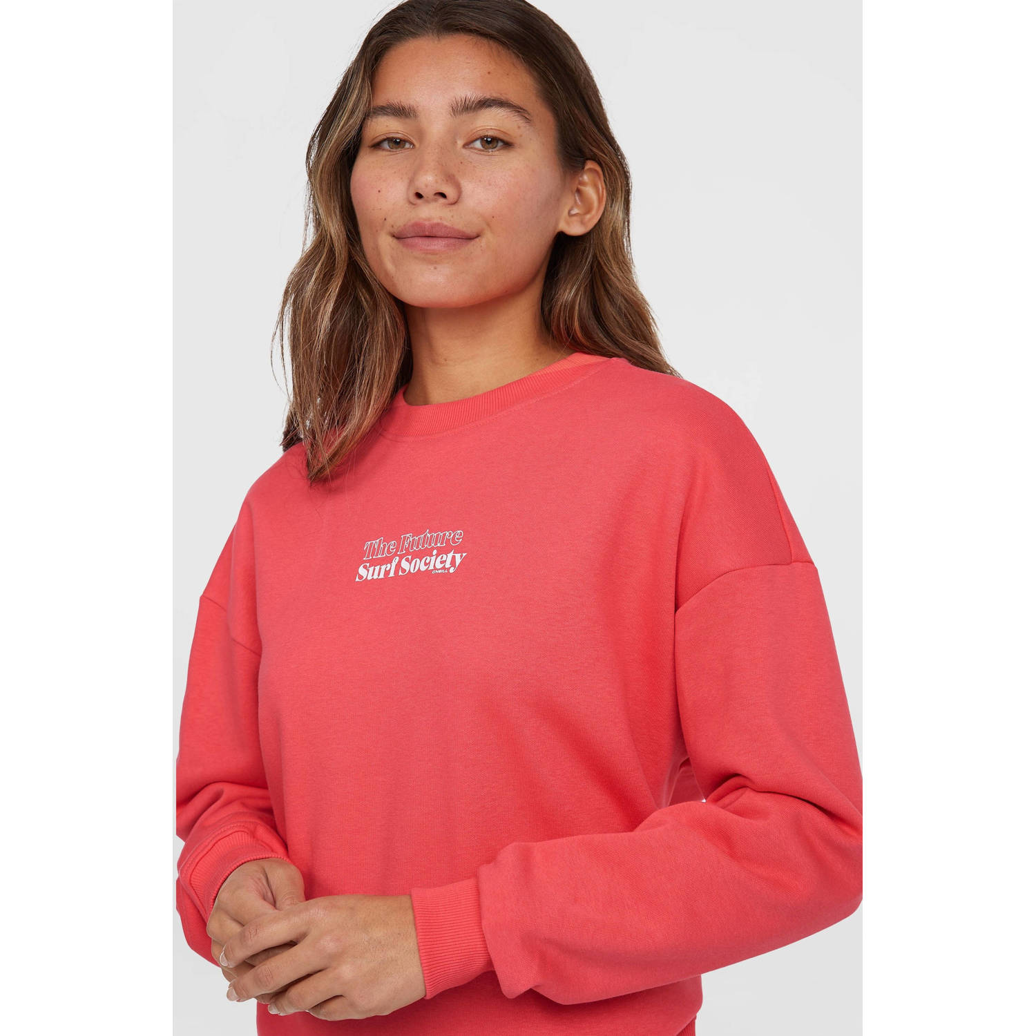 O'Neill sweater koraalrood