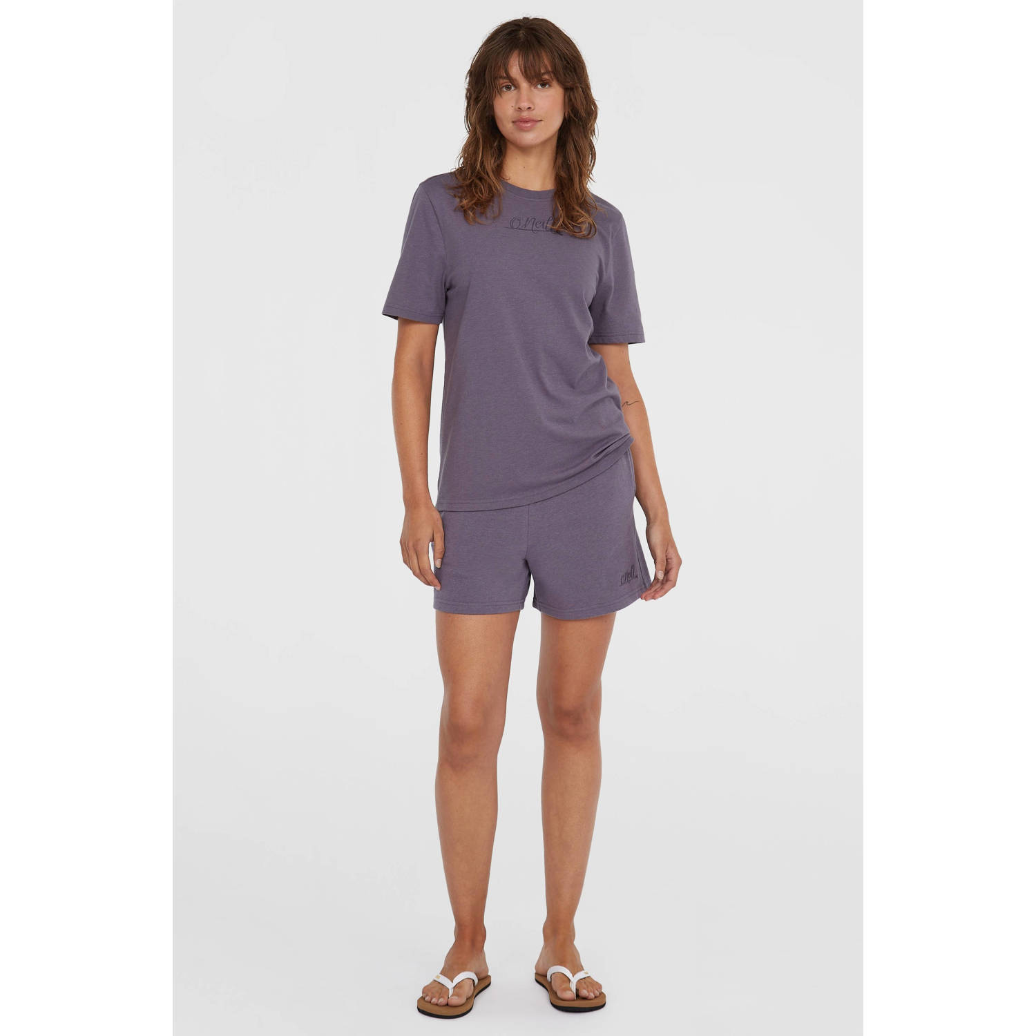O'Neill regular high waist casual short paars