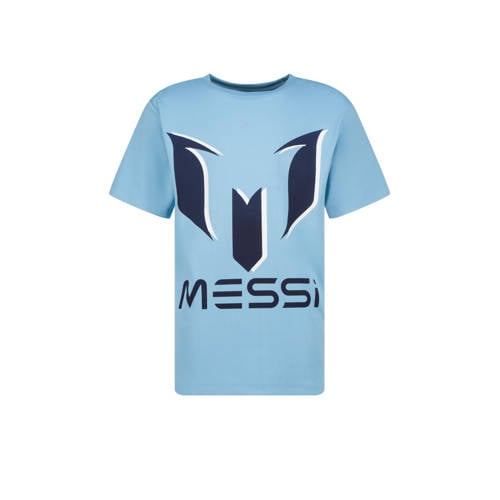 Messi T-shirt lichtblauw afbeelding