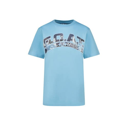 Messi T-shirt lichtblauw afbeelding
