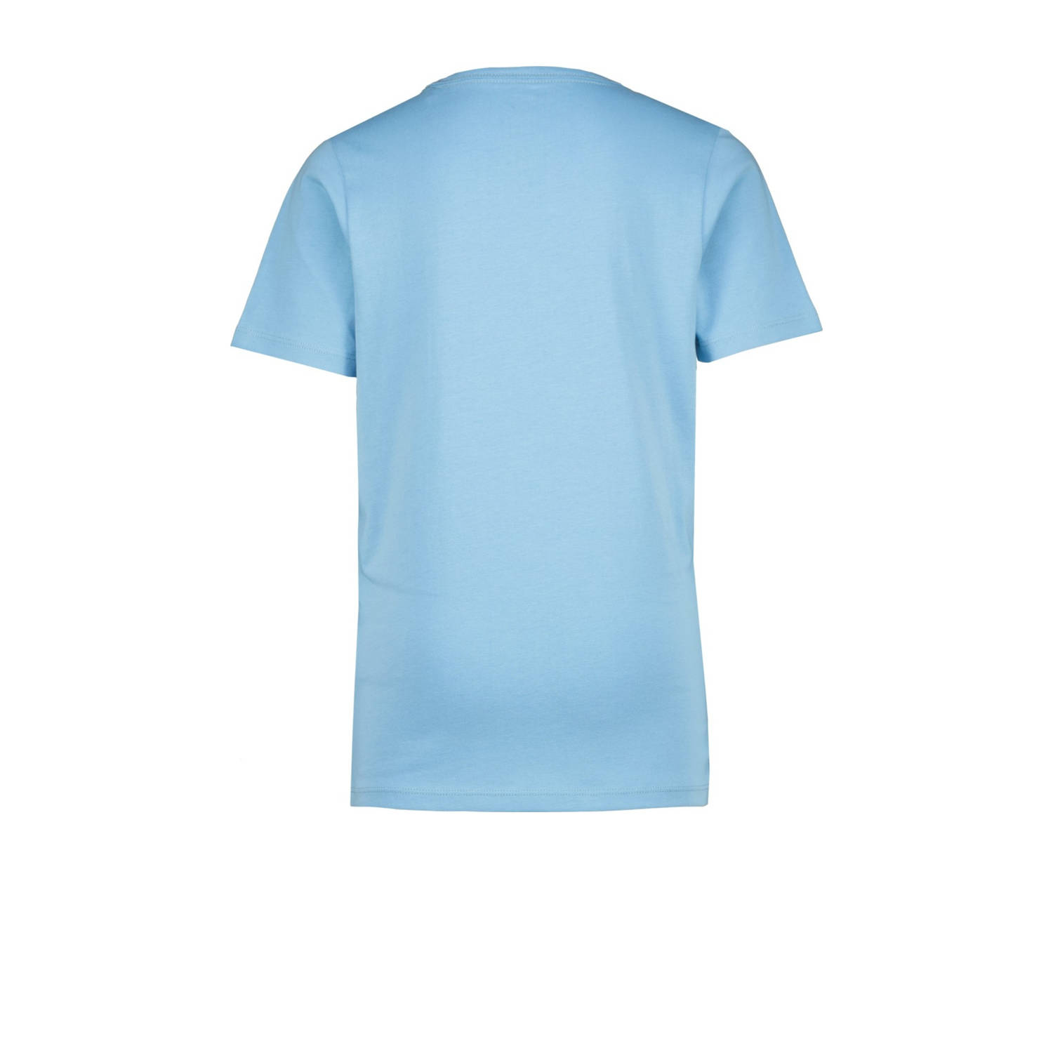 Messi shortama lichtblauw donkerblauw