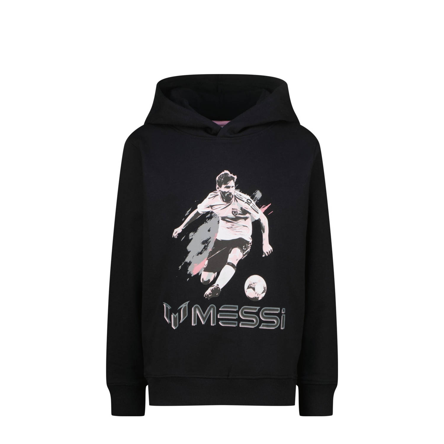 Messi hoodie zwart