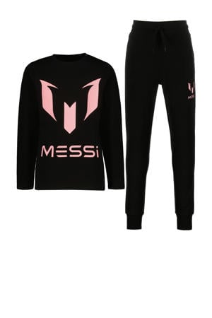 pyjama zwart/roze