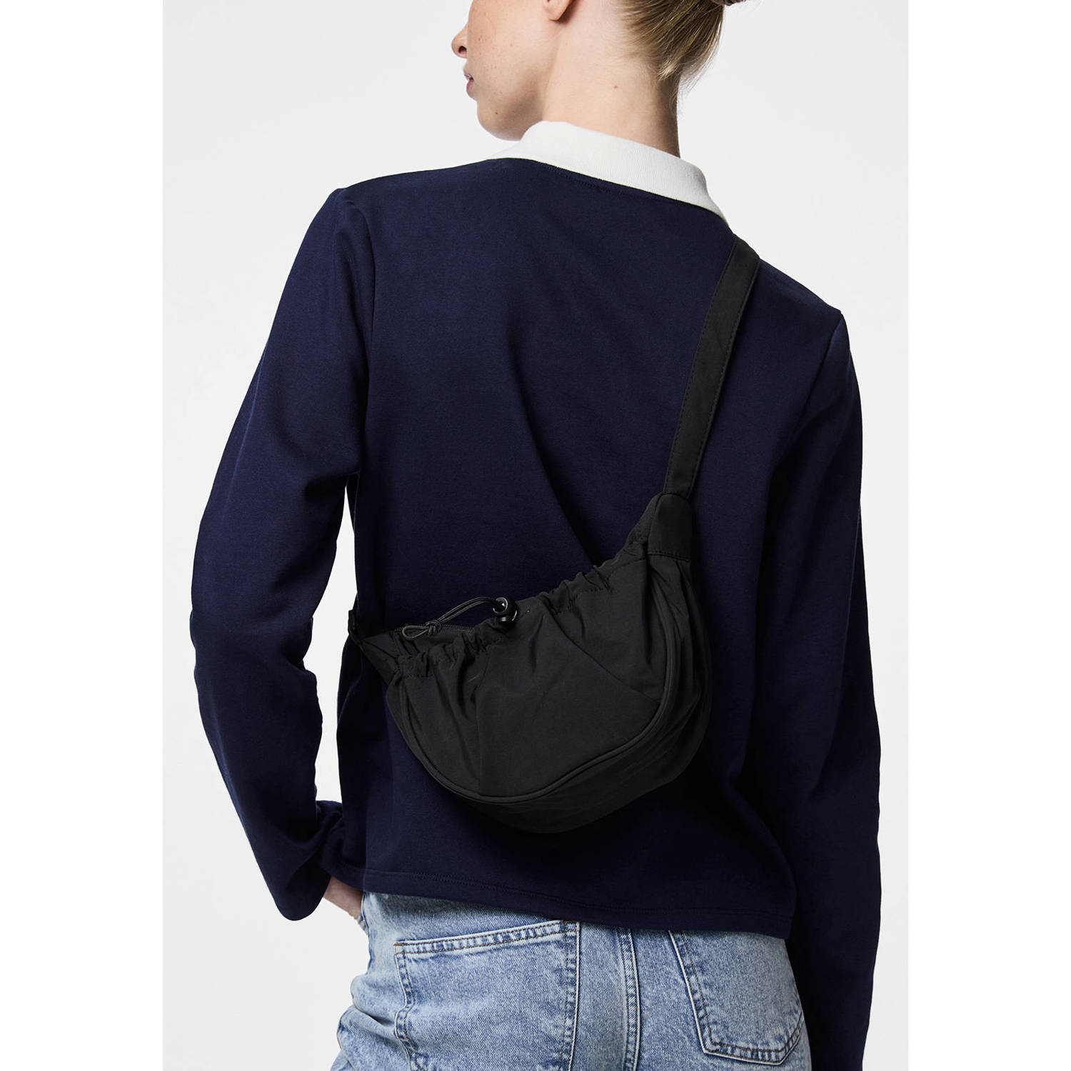 PIECES crossbody tas PCSONAJA zwart