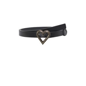 riem CAREDEN met strass zwart