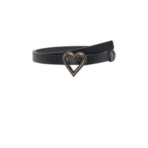 riem CAREDEN met strass zwart
