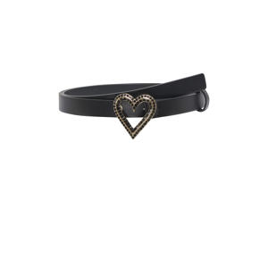 riem CAREDEN met strass zwart