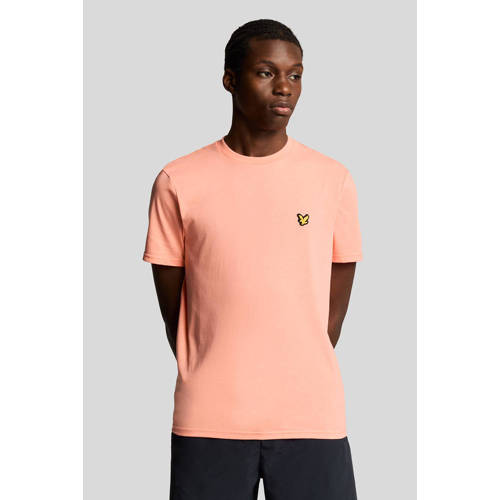 Lyle & Scott T-shirt Martin zalmroze afbeelding