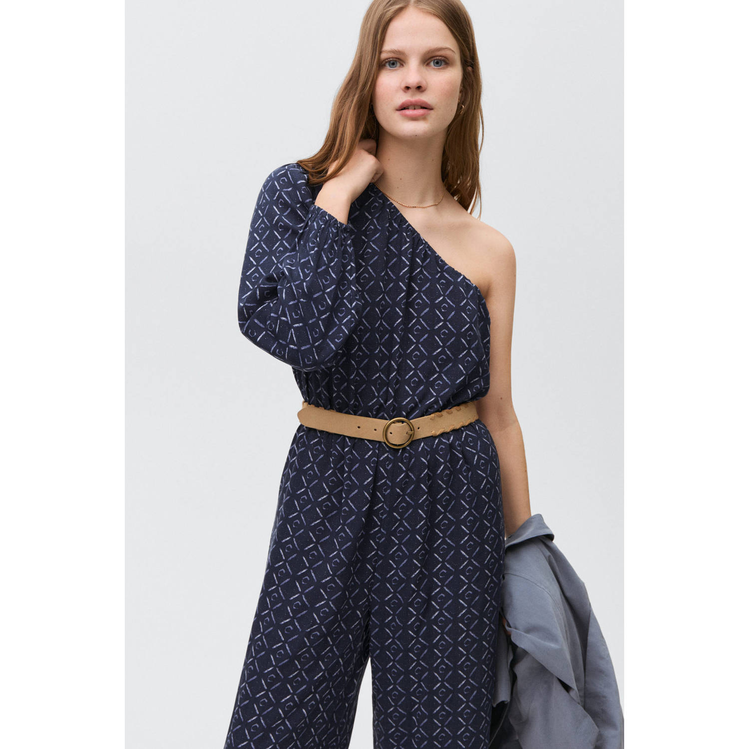 MANGO TEEN jumpsuit donkerblauw