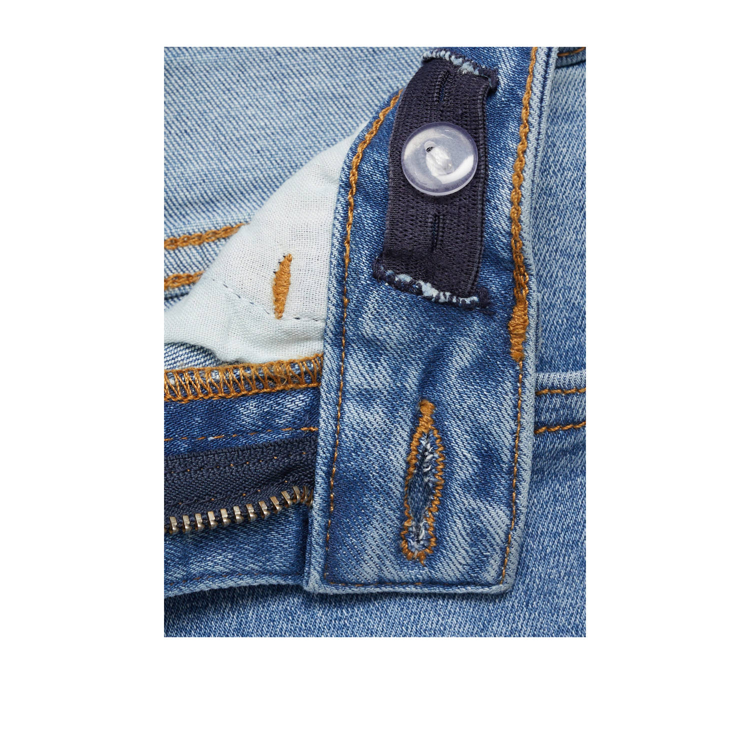 Mango Kids skinny jeans medium blue denim