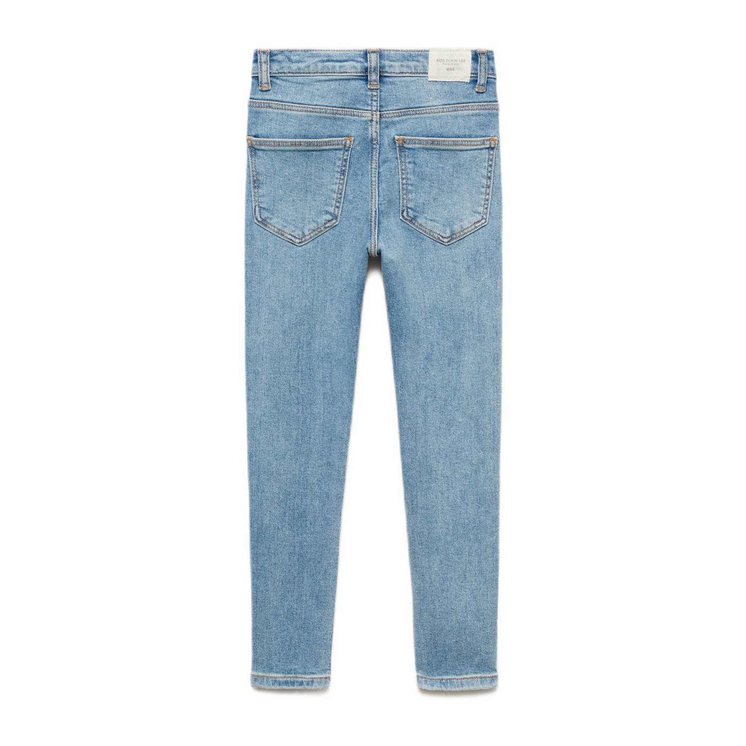 Mango Kids skinny jeans light blue denim