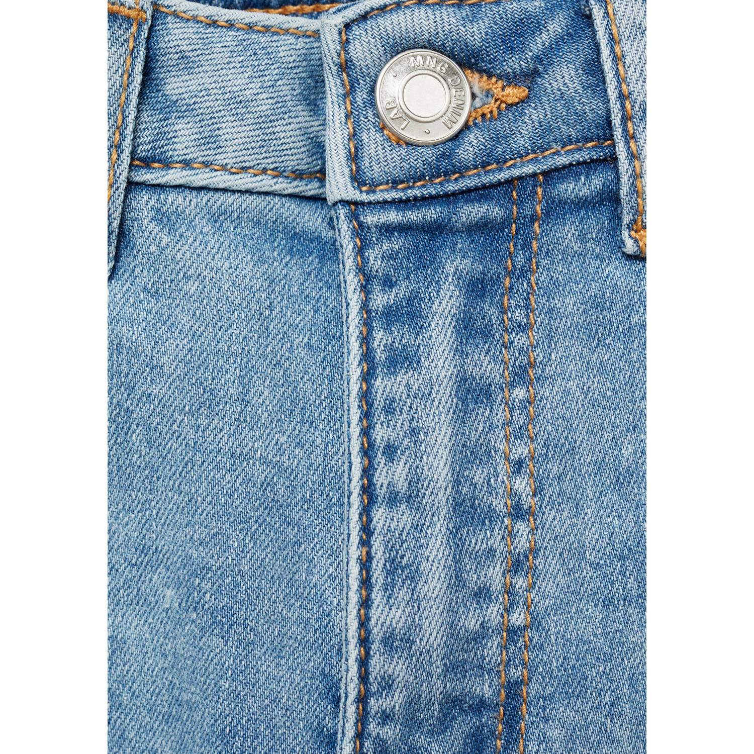 Mango Kids skinny jeans light blue denim