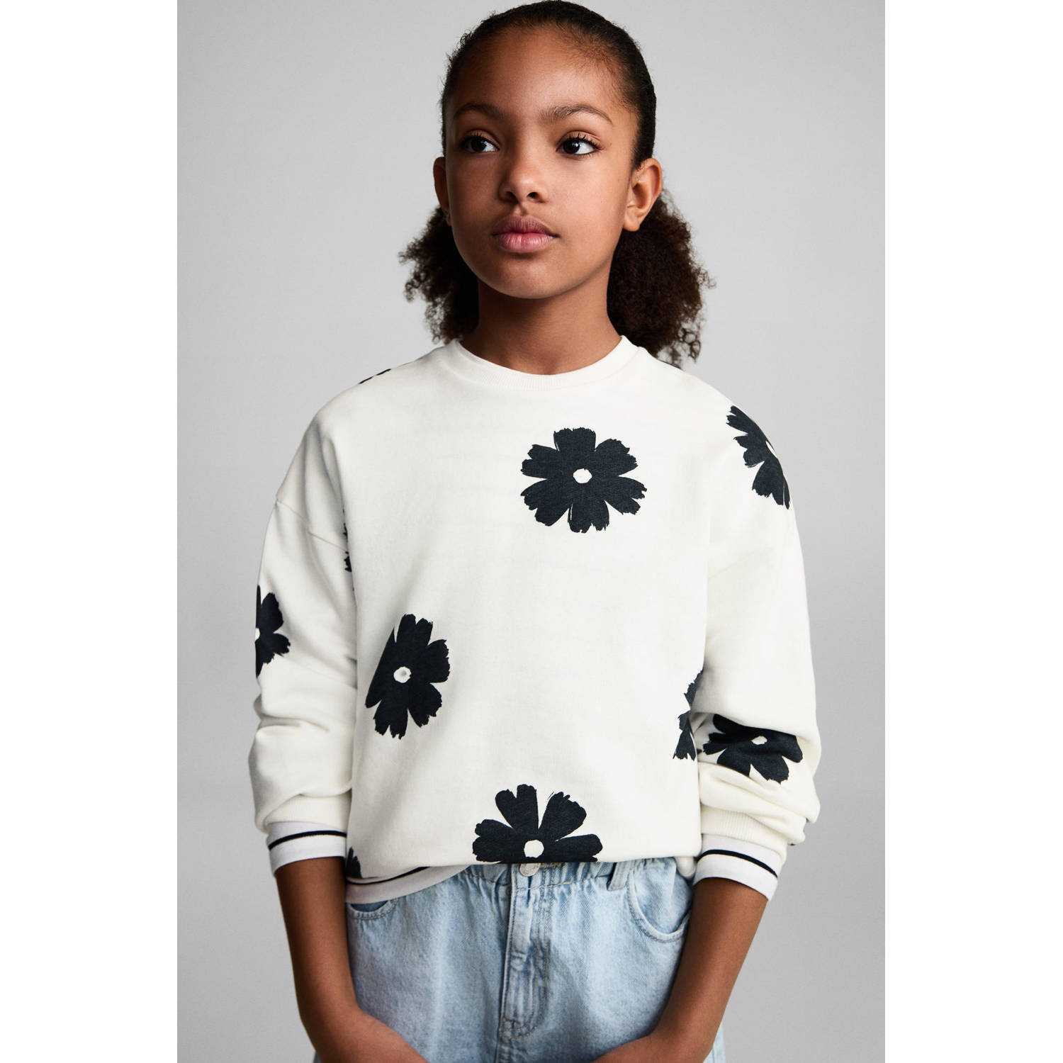 Mango Kids spijkerrok lichtblauw